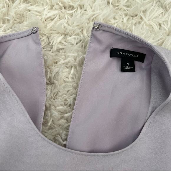 Ann Taylor Lavender Sleeveless Dress Size S - Picture 9 of 9